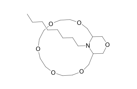 N-octylmorpholino 18-crown-6 ether