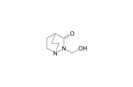 1,2-Diazabicyclo[2.2.2]octan-3-one, 2-hydroxymethyl-