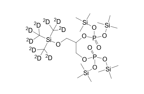 Glycerol-1,2-diphosphate tetrakis(trimethylsilyl) ester trimethylsilyl-D9 ether