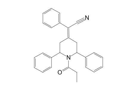 [N-PROPANOYL-(CIS)-2,6-DIPHENYLPIPERIDIN-4-YLIDENE]-(PHENYL)-ACETONITRILE