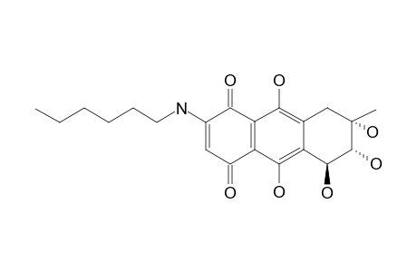 6-(N-HEXYLAMINO)-6-DEMETHOXY-BOSTRYCIN