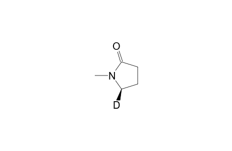 2-Pyrrolidinone-5-d, 1-methyl-, (R)-