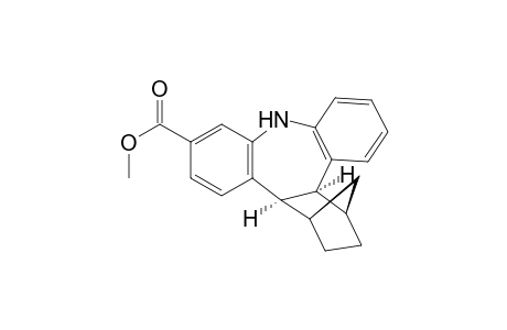cis,exo-1,2,3,4,4a,13b-Hexahydro-1,4-methano-7-carbomethoxy-9H-tribenzo[b,f]azepine