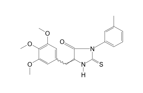 2-THIO-3-m-TOLYL-5-(3,4,5-TRIMETHOXYBENZYLIDENE)HYDANTOIN