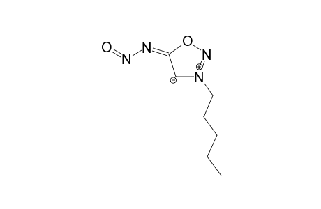 3-Pentyl-N-nitroso-5-sydnone-imine