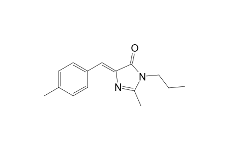 2-Methyl-4-(4-methylbenzylidene)-1-propylimidazolin-5-one