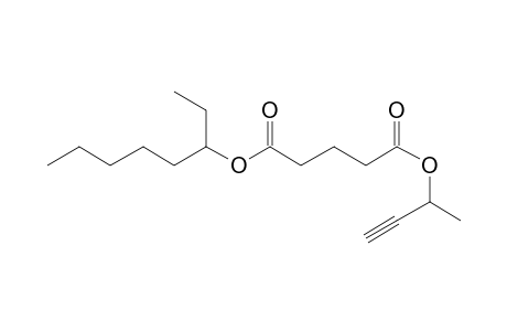 Glutaric acid, but-3-yn-2-yl 3-octyl ester