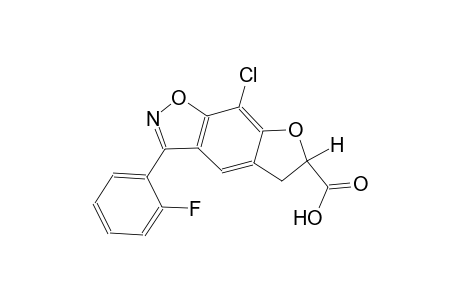 (6R)-8-chloro-3-(2-fluorophenyl)-5,6-dihydrofuro[3,2-f][1,2]benzisoxazole-6-carboxylic acid