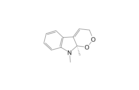 9,9a-dimethyl-3H-[1,2]dioxino[3,4-b]indole