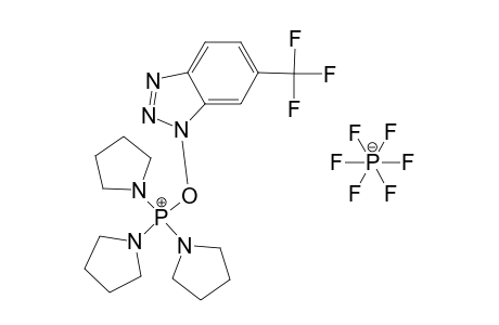 [(6-TRIFLUOROMETHYL)-BENZOTRIAZOL-1-YLOXY]-TRIS-(PYRROLIDINO)-PHOSPHONIUM-HEXAFLUOROPHOSPHATE