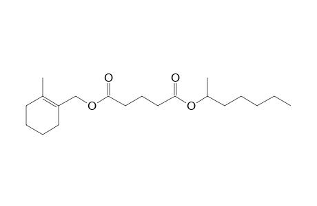 Glutaric acid, (2-methylcyclohex-1-enyl)methyl hept-2-yl ester