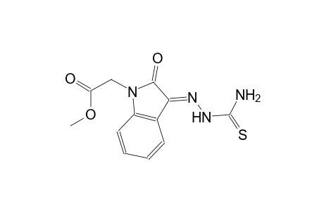 methyl {(3E)-3-[(aminocarbothioyl)hydrazono]-2-oxo-2,3-dihydro-1H-indol-1-yl}acetate