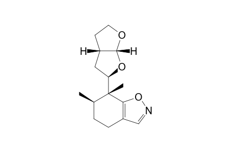 (6R,7R)-7-[(2R,3aS,6aR)-Hexahydrofuro[2,3-b]furan-2-yl]-6,7-dimethyl-4,5,6,7-tetrahydrobenzo[d]isoxazole