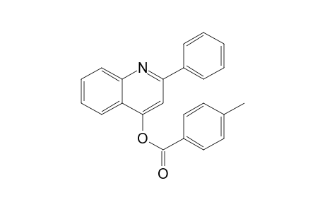 2-Phenyl-4-(p-toluoyloxy)-quinoline
