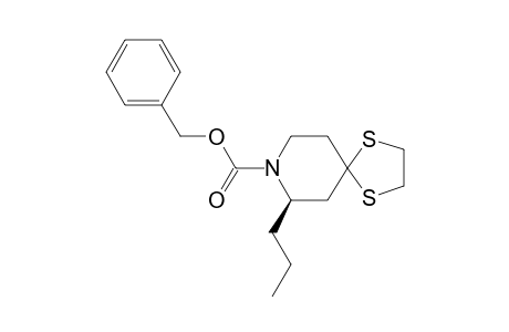 N-(BENZYLOXYCARBONYL)-(6S)-4-(1,3-DITHIOLAN-2-YL)-6-N-PROPYL-PIPERIDINE