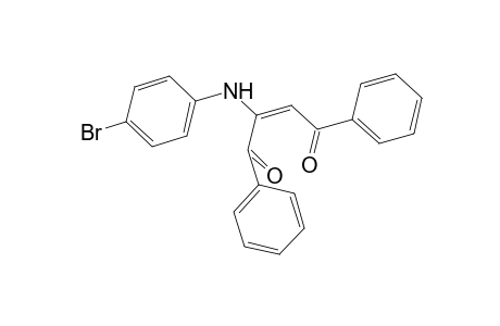 2-Butene-1,4-dione, 2-(p-bromoanilino)-1,4-diphenyl-