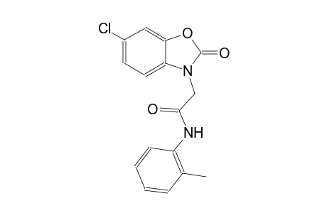 3-benzoxazoleacetamide, 6-chloro-2,3-dihydro-N-(2-methylphenyl)-2-oxo-