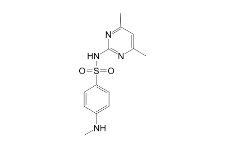 N-(4,6-dimethyl-2-pyrimidinyl)-4-(methylamino)benzenesulfonamide