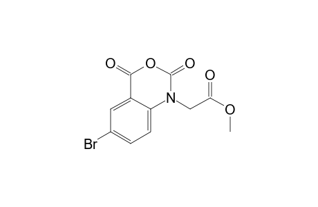 2-(6-bromo-2,4-diketo-3,1-benzoxazin-1-yl)acetic acid methyl ester
