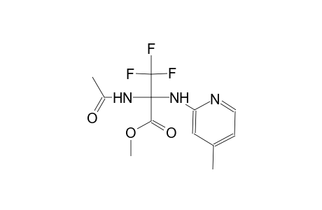 alanine, N-acetyl-3,3,3-trifluoro-2-[(4-methyl-2-pyridinyl)amino]-,methyl ester