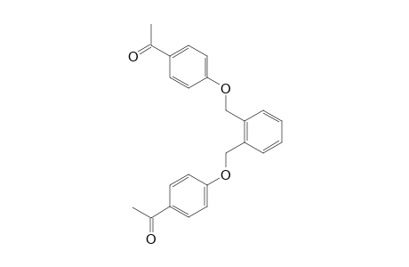 1,2-Bis(4-acetylphenoxymethyl)benzene