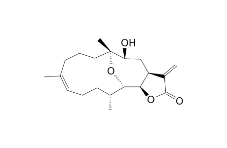 4(S),13-Epoxy-3(R)-hydroxycembra-8,15(17)-dien-16,14-olide