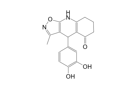 isoxazolo[5,4-b]quinolin-5(6H)-one, 4-(3,4-dihydroxyphenyl)-4,7,8,9-tetrahydro-3-methyl-