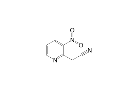 2-(3-nitro-2-pyridinyl)acetonitrile