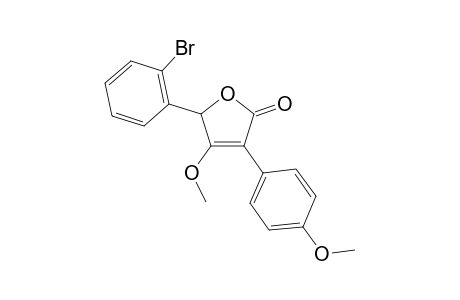 5-(2-bromophenyl)-4-methoxy-3-(4-methoxyphenyl)furan-2(5H)-one
