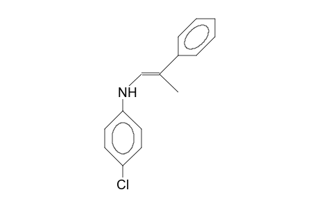 N-(2-Phenyl-prop-1-enyl)-4-chloro-aniline