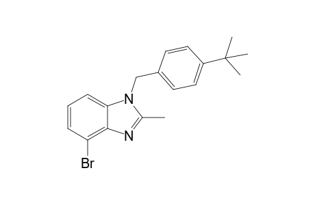 4-Bromo-1-(4-tert-butylbenzyl)-2-methylbenzimidazole