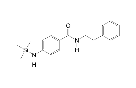 4-Amino-N-phenethyl-benzamide TMS
