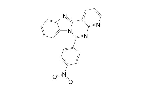 6-(p-Nitrophenyl)pyrido[2',3' ; 4,5]pyrimidino[1,6-a]benzimidazole
