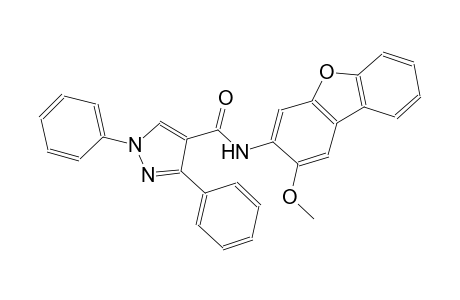 N-(2-methoxydibenzo[b,d]furan-3-yl)-1,3-diphenyl-1H-pyrazole-4-carboxamide