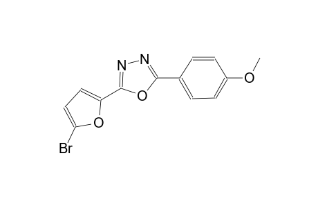 2-(5-bromo-2-furyl)-5-(4-methoxyphenyl)-1,3,4-oxadiazole
