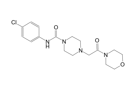 1-piperazinecarboxamide, N-(4-chlorophenyl)-4-[2-(4-morpholinyl)-2-oxoethyl]-