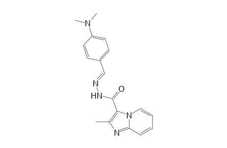 (4'-Dimethylaminobenzylidene)-2-methyl-imidazo[1,2-a]pyridin-3-carbohydrazide