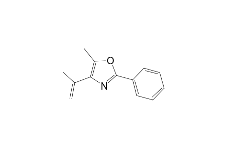 Oxazole, 5-methyl-4-(1-methylethenyl)-2-phenyl-