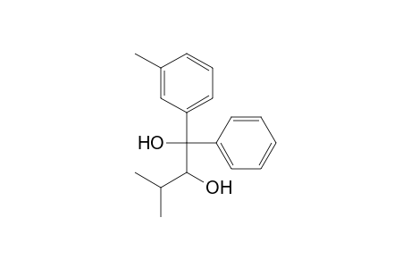 3-Methyl-1-(3-methylphenyl)-1-phenyl-butane-1,2-diol