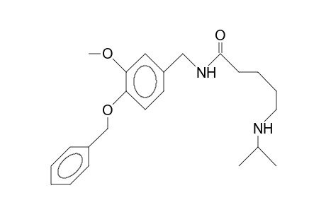 N-(4-Benzyloxy-3-methoxy-benzyl)-5-isopropylamino-pentanamide