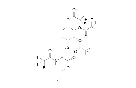 1,2,3-tris[Trifluoroacetoxy]-4-[(N-(trifluoroacetyl)-S-Cysteinyl-Glutathionyl))-1,2,3,4-tetrahydrobenzene