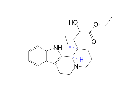 1alpha-ethyl-1,2,3,,4,6,7,12,12 b alpha-octahydroindolo[2,3-a]quinolizine-1-lactic acid, ethyl ester