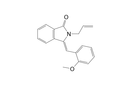 2-Allyl-3(Z)-(2-methoxybenzylidene)-2,3-dihydro-1H-isoindol-1-one