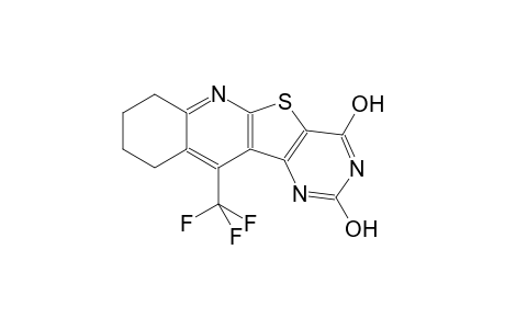 pyrimido[4',5':4,5]thieno[2,3-b]quinoline-2,4-diol, 7,8,9,10-tetrahydro-11-(trifluoromethyl)-