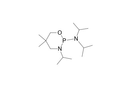 2-Diisopropylamino-3-isopropyl-5,5-dimethyl-1,3,2,-oxazaphosphorinane