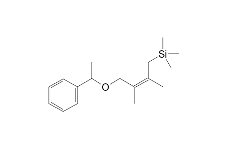 [(Z)-2,3-dimethyl-4-(1-phenylethoxy)but-2-enyl]-trimethyl-silane