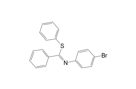 Phenyl N-(4-bromophenyl)benzenecarbimidothioate