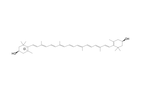 (1R,3S,6S)-1,5,5-trimethyl-6-[(1E,3E,5E,7E,9E,11E,13E,15E,17E)-3,7,12,16-tetramethyl-18-[(4R)-2,6,6-trimethyl-4-oxidanyl-cyclohexen-1-yl]octadeca-1,3,5,7,9,11,13,15,17-nonaenyl]-7-oxabicyclo[4.1.0]heptan-3-ol