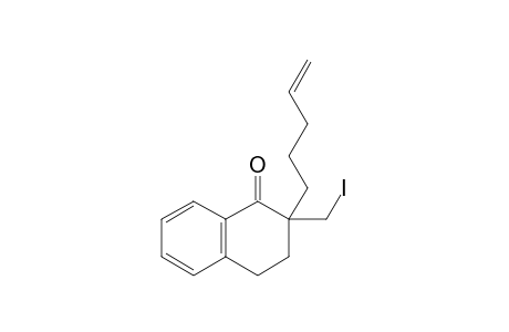 2-Iodomethyl-2-(4-pentenyl)tetrahydronaphthalenone