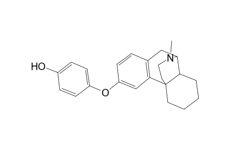 4-[(17-Methylmorphinan-3-yl)oxy]phenol